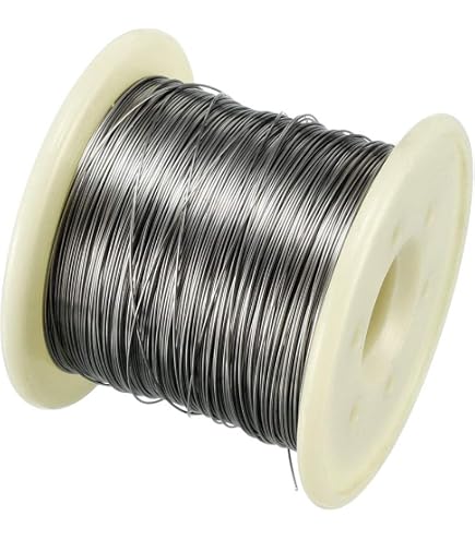 FeCrAl KAN-A Heizdraht 0,30mm – 25 Meter, 19,7 Ohm/m, Max. 1350°C (AWG 29)