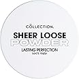 Collection Cosmetics Lasting Perfection Sheer Loose Powder, Lightweight Powder, 10g, Transparent