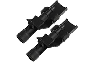 QTMMC 2Pcs Washer Jets for Honda Civic CR-V HR-V 2021 2020 2019 2018 2017 Front Windscreen Nozzle Sprayers Wiper Windshield Washer Car Replacement Accessories Replaces, OE# 76810TP6A01