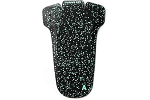 Ass Savers Mudder, Bicycle Mudguard, Fork Mounted Front Mudguard, Easy Zip Tie Mounting, Lightweight, Regular, Compatible for All Tire Widths w/Wheel Sizes 26" to 29", Prefolding