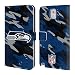 Produktbild Offizielle NFL Camou Seattle Seahawks Logo Brieftasche Handyhülle aus Leder für Samsung Galaxy Note 3