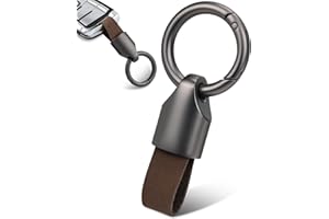 Whtawtaw Car Key Chain Ring Clip, Small Key Fob Accessory with Keyrings Zinc Alloy Buckle