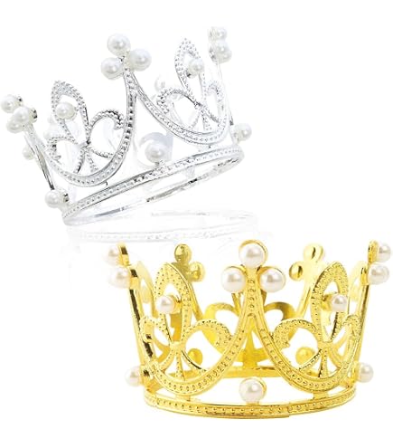 Porte-plaque à gâteau en forme de couronne | 3 niv... - Grandado