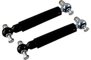 TRAILER PARTS4U p4U Amortiguador de rueda universal | Amortiguador de eje negro | 1,8t / 3,5t | 2500/3500 kg | F. AL-KO Alko BPW Eje de remolque Knott Nieper | Remolque | Trailer (2)