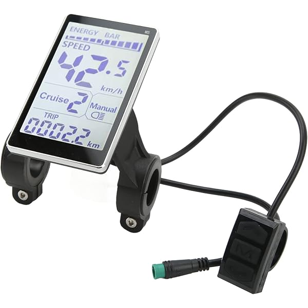 S866 LCD-display Voor Elektrische Fiets – 24V/36V/48V Bedieningspaneel Met Waterdichte Plug, Eenvoudig Te Monteren