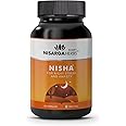 Nisarga Herbs Nisha, Relieves Night Stress, Improves Relaxation and Cognitive Function - 100% Organic, Ayurvedic & Natural - 60 Capsules