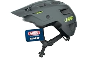 ABUS MTB-Helm MoDrop - robuster Fahrradhelm mit guter Belüftung für Mountainbiker - individuelle Passform - Unisex