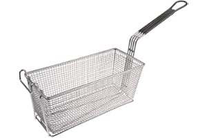 GASTROTEILESHOP Panier pour friteuse Franke, Prince-Castle pour McDonalds Frites sans séparateur de panier B1 145 mm Noir H1 150 mm