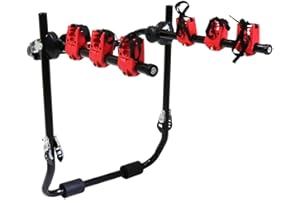 TOOLTIME Fastcar Explora® Universal Rear Boot Mounted 3 Bike Bicycle Cycle Carrier Holder Car Rack
