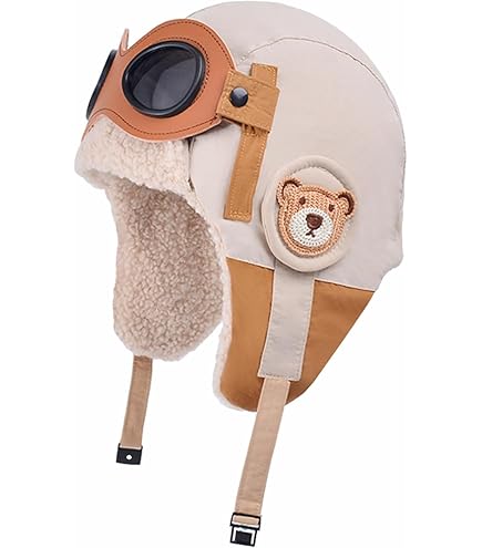 thumbnail image 2 of Unisex Winter Earflap Bomber Hats Vintage Aviator Trooper Trapper Pilot 2 of 12