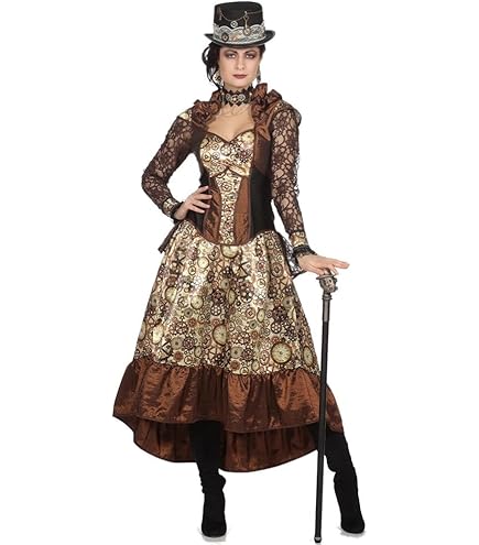 Steampunk Jurk - Zorg voor Party online feestartikelen en ballondecoraties