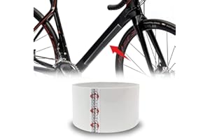 4R Quattroerre.it Quattroerre Ruban adhésif Bouclier Rouleau pour Protection Cadre de vélo Unisexe Adulte, Transparent, 5 x 300 cm