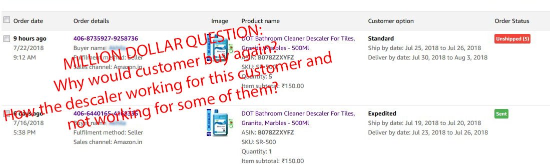 DOT Homecare Products Bathroom DESCALER 400ml,Tiles Cleaner|Remove heavy salt stains,hard water marks,lime scale,calcium,soap scum,mold,rust & fungus on Walls,Floors-ZERO SMELL & FUMES - Image 3
