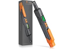 Neoteck Rilevatore Gas Metano Casa Portatile Display LCD Rilevatore Portatile di Fughe di Gas Combustibile 50-10000ppm Rilevatore Gas Regolazione Sensibilità con Borsa per Rilevamento Multi Gas