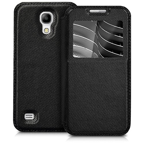 kwmobile Funda potectora pr ctica y chic FLIP COVER para Samsung Galaxy S4 Mini en negro reviews kwmobile Funda potectora pr ctica y chic FLIP COVER para Samsung Galaxy S4 Mini en negro