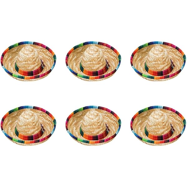 Ilovefancydress Lot de 48 chapeaux de paille avec ruban jaune et noir avec nœud