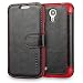 Produktbild Mulbess Samsung Galaxy S4 mini Hülle - Ledertasche im Bookstyle in Schwarz - [Card Slot Vintage Series][Handyhülle] Flip Wallet Case Tasche Etui für Samsung Galaxy S4 mini i9190 Cover