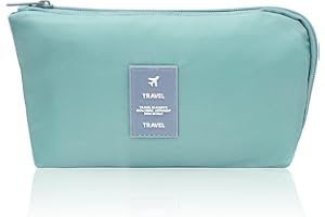 AfitLulu Kabeltasche Organizer Klein Elektronik Organizer mit Fächern und Reißverschluss, Kabel Organizer Tasche Wasserdicht Ladekabel Tasche für Kabel, Maus, Powerbank, Handy (Blau)