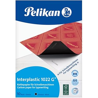 Carta Carbone MP PN202N - Confezione Da 10 Fogli Nero Formato A5 - Foto 4