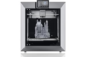 QIDI TECH QIDI PLUS4 Imprimante 3D, Vitesse d'impression maximale de 600mm/s, Chambre chauffante de 65℃, extrudeuse directe de 370°C avec buse intégrée, supporte Les filaments PPS-CF, 305 * 305 * 280mm