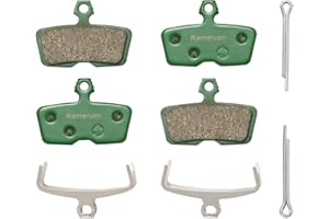 REMEIVEN Lot de 2 paires de plaquettes de frein pour vélo SRAM Avid Code R RS RSC/Guide RE/G2 RE/DB8/Motif, semi-métallique/céramique/fritté