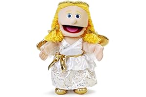 SiLLy puppets Marionnette à main avec ange, personnage de la Bible, 40 cm