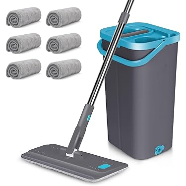 Kit Balai Trapèze 60cm Dépoussiérage Balayage Humide Gaze Pour Sols Professionnels - ' - Matériel De Nettoyage, Produit D'entretien, Lubrifiant Pour Professionnel Et Particulier