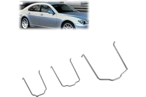 KUIDAMOS Intercooler Hose Retainer Clips Radiator Hose Clip alfa Romeo Anti-Crack Anti-Scratch 3 Pieces Heavy Duty 154 23 Radiator Hose Clamp for E39 E38 E60 E90 nan