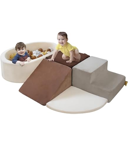 KiddyMoon Schuimspeelplaats Met Rond Ballenbad (200 Ballen) Ballenbakken Voor Baby's Speelbad Hindernisbanen, Erika: Pastel Beige/Pastel Geel/Wit/Munt/Poeder Roze KiddyMoon Schuimspeelplaats Met Rond Ballenbad (200 Ballen) Ballenbakken Voor Baby's Speelbad Hindernisbanen, Erika: Pastel Beige/Pastel Geel/Wit/Munt/Poeder Roze