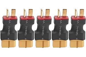 Adapter do akumulatora RC VGEBY, 5 szt., przenośny, bez przewodów, złącza żeńskie Deans T-Plug XT60, odpowiednie do akumulatora RC Lipo