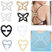 Clip Attache Bretelle Soutien Gorge Clips Bretelles De Soutien-gorge - Lot De 12 - Multicolore - Anti-dérapants Soutien Gorge Dos Nageur