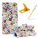Produktbild Samsung Galaxy S4 Handyhülle Brieftasche Lederhülle Case,Bookstyle Magnet PU Leder Standfunktion Kompletter Schutz Kartenfach Wallet Cover für Samsung Galaxy S4,Herzzer Mode Gute Qualität [Sonnenblume Muster] Schutztasche Schutzhülle Handyschale Hülle Flip Case Cover für Samsung Galaxy S4 + 1 x Frei Gelb Handy Halterung Ständer + 1 x Frei Gelb Touch Pen Stift Stylus