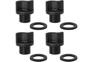 HINGTAI Bouchon de vidange pour Pompe de Piscine Jandy Zodiac, 4 pièces R0446000, avec 4 Joints toriques, pour système de Purification d'eau. Accessoires de Remplacement.