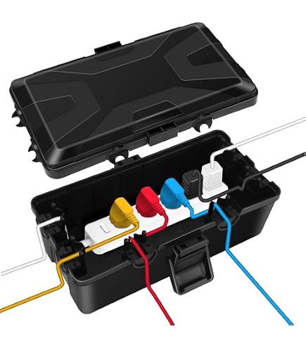 Boîte Électrique Étanche DRiBOX IP55 - Pour Rallonges Extérieur, Lumières Noël, Protection Intempéries