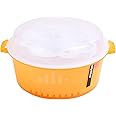 Nayasa Spincart - Microwave Idli Maker, 2 Litre, 4 In 1 (Orange)