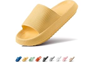 Sumvov Pantoufles Femme Cozislides Original Femme Super Doux Antidérapant Tongs Femme Homme Cozy Slides Original