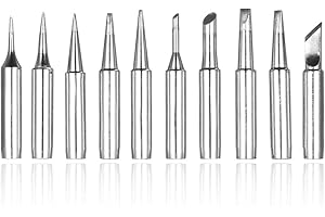 Gasea 10pcs 900M Remplacement Pointes de Fer à Souder Kit Pannes à Souder Pour Hakko, Radio Shack, TENMA, ATTEN, rapide, Aoyue, Yihua Station de Soudure
