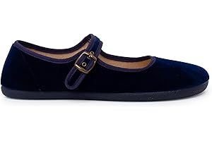 Pisamonas Merceditas Mujer Barefoot Terciopelo Hebilla