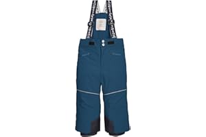 first instinct by killtec - Fisw 48 MNS Ski Pnts, Pantaloni da Sci/Pantaloni Funzionali con Bretelle e paraneve Unisex - Bimbi 0-24