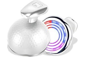 GLOMEVE Cavitation Machine - 5 in 1 RF EMS for Body Sculpting with Vibration, Red/Blue/Purple Light, Waterproof Design, and 3 Modes for Skin Tightening Shape Body