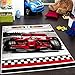 Kids' Rug - Boys - Play Carpet - Racing Car - Red, Size:80x150 cm
