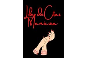 Libro de Citas Manicura: Agenda Para Citas Uñas, Ideal para Salon de Belleza de Uñas o como Regalo para Una Estetica Profesional. A4, 365 Días, Lun-Dom.