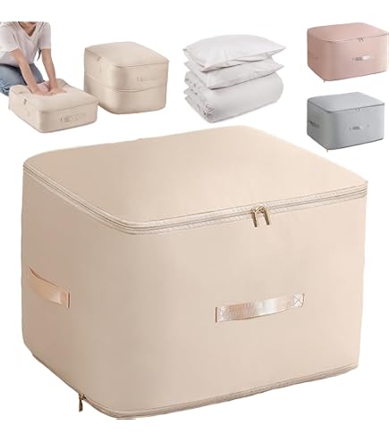 Sac Compression Voyage 54x42x60 Cm - Auto-compression, Rangement Couette, Vêtements, Jouets