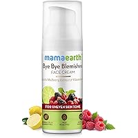 Mamaearth Bye Bye Blemishes Face Cream, For Pigmentation & Blemish Removal, With Mulberry Extract & Vitamin C - 30ml