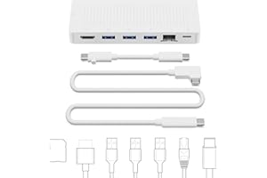 Twelve South StayGo koncentrator USB-C do MacBooków typu C, iMac M1, laptopów i iPad Pro z dołączonym kablem stołowym o długości 1 m