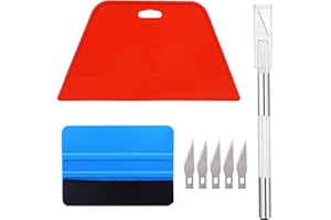 Ewrap Wallpaper Kit Wallpaper Tools Set with Trimming Tool, Felt Squeegee, Wallpaper Smoother, for Car Vinyl Wrap, Window Tint Film, Wallpaper Installation
