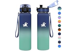 KollyKolla Borraccia Acciaio Inox 500ml, Borracce Termiche, Bottiglia Termica Riutilizzabile, Bottiglia Acqua a Prova di Perdite, senza BPA, Borraccia per Bambini, Scuola, Gimnasio, Sport