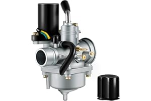 YAOBLUESEA 17,5mm Carburador de la Motocicleta Carburador para Mini Moto