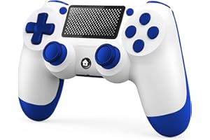 GENERIC Mando Inalámbrico para PS4, Controlador para PS4, con Vibración y Seis Ejes, Panel Táctil, Clavija de Audio, Mando para PS4/Slim/Pro/PC