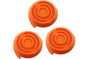 MCHNIC 3 tappi per bobina, per Worx WA6531 GT WG150 WG151 WG152 WG153 WG154 WG155 WG156 WG157 WG160 WG163 WG165 WG16666 WG17. 0 WG175 WG180 tagliabordi